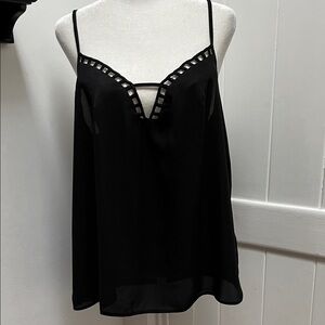 NWOT ASOS Black Strappy Cutout V-Neck Camisole